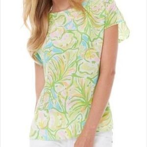 Lilly Pulitzer Guava Top